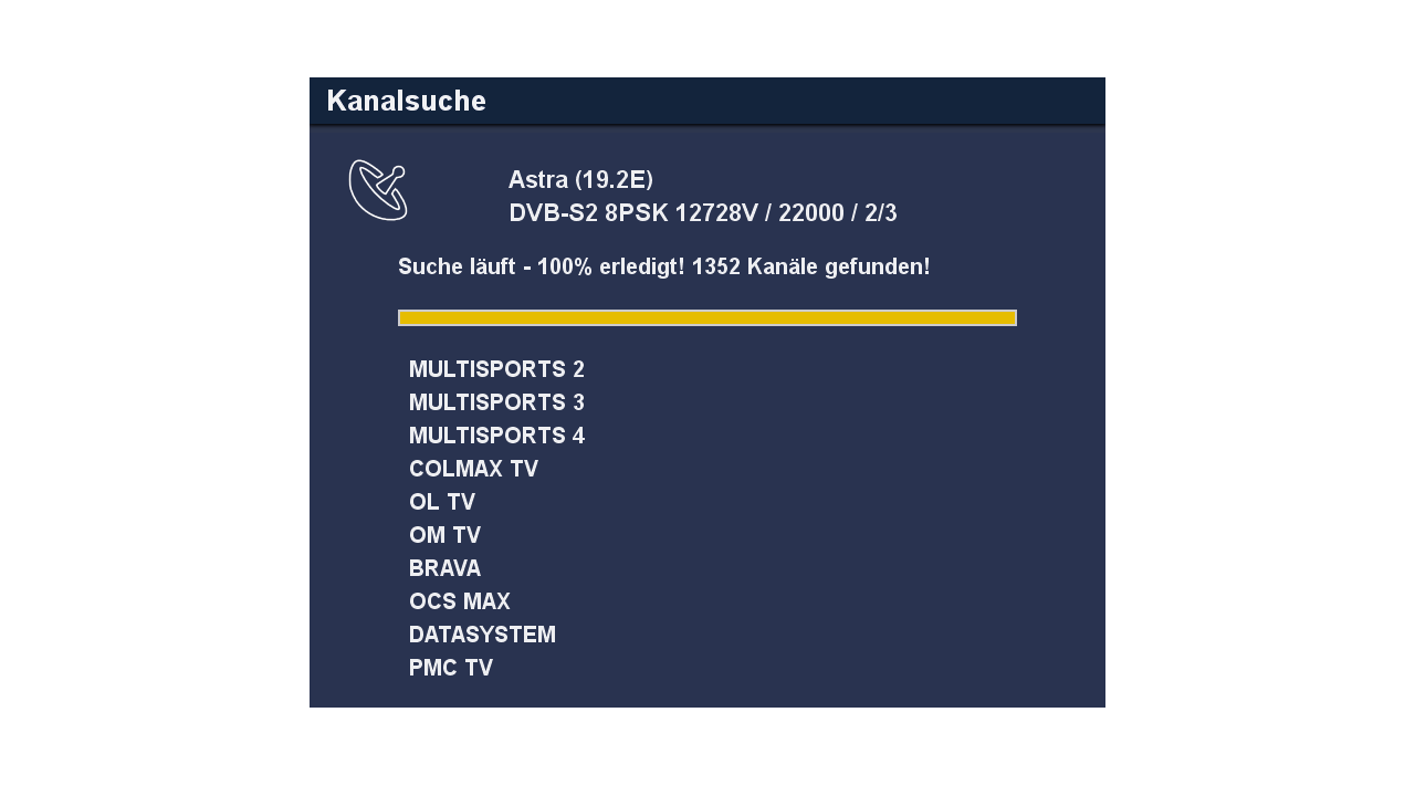 Software Update über Satellit Astra 19 2 Ost Spacemans TV Portal - News & Updates